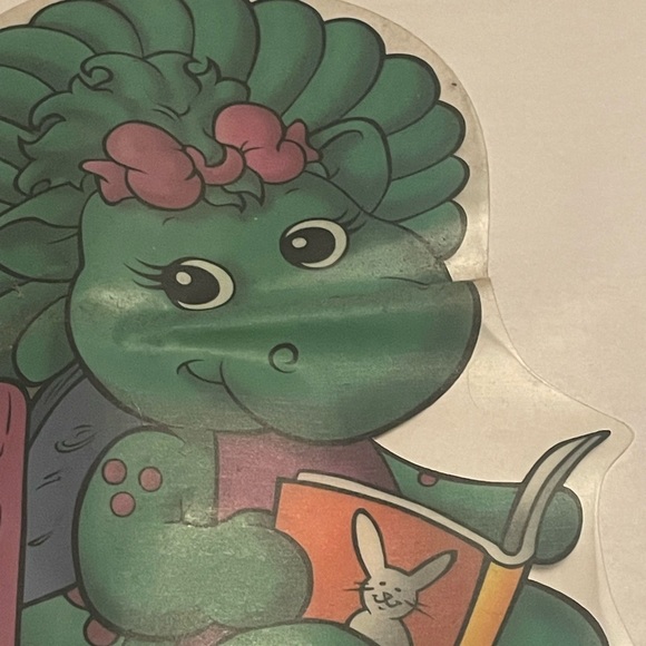 Barney and Friends Baby Bop 90’s Window Cling - Picture 6 of 8